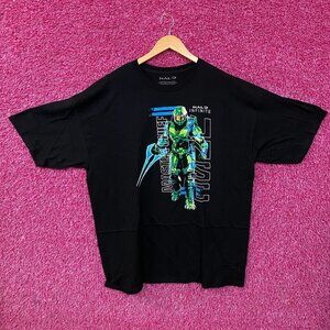 Halo Infinite Master Chief UNSC Logo Game Graphic T-Shirt 2XL